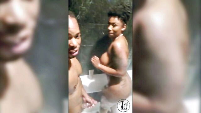 big cock, big tits, amateur - bbc shower bang big ass