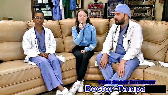creampie, petite, pov - dr tampa virginity clinic
