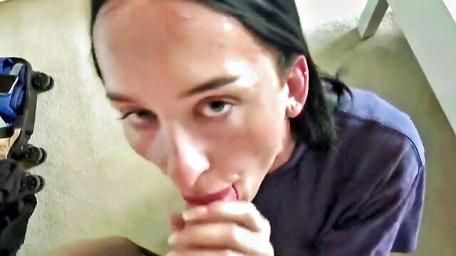 guy fucks shemale, guy on tranny, hardcore - skinny sidelunge FUCK