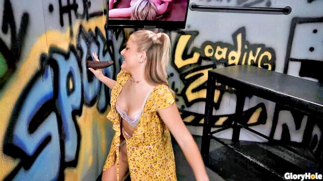 jill taylor - gloryhole pussy pounding