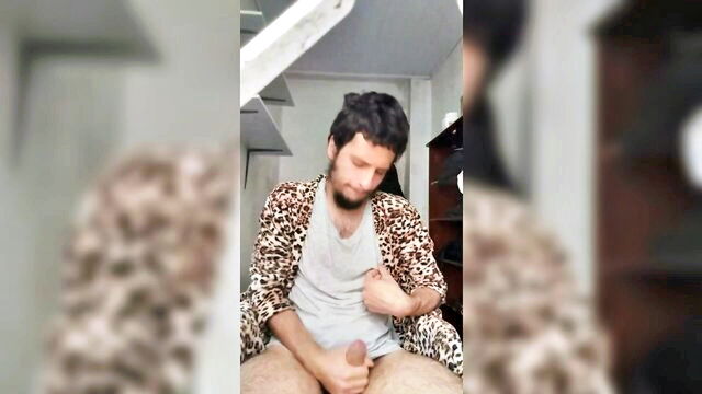 gay cumshot, big cock, cumming - xxl jizzing dad’s feet