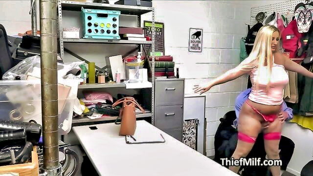 spoiled, cougar, blowjob - plumper brat caught stealing