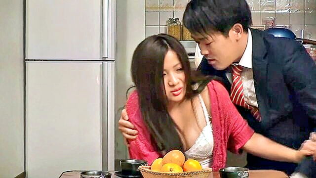 japanese housewife, under table, pretty - japanese housewife subdued and coerced under the dining table