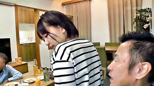 boobs, cum, ass - secret japanese teen daughter engages in intimate encounter with her father