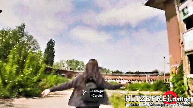 blowjob, brunette, amateur - public porn hitzefrei Berlinchen