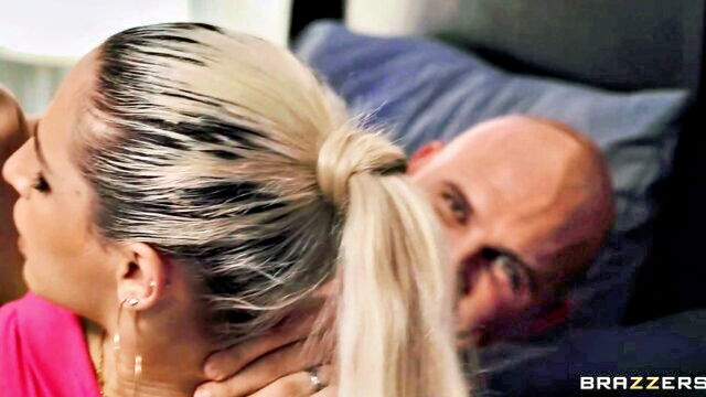 american, ass lick, bodybuilder - abella danger gagging blowjob