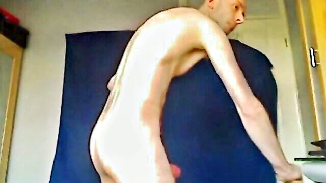man, amateur, big cock - pumped cock action