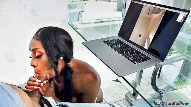 big booty, ebony big boobs porn, big tits - ebony titjob cumshot