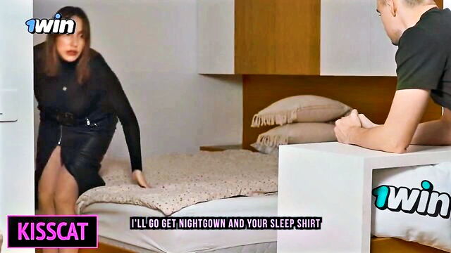 kisscat - step mom jerk off step son