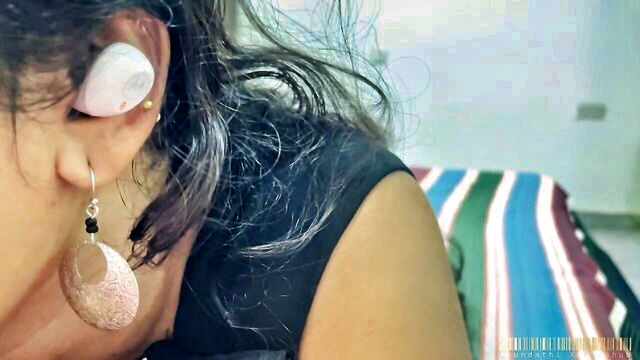 Arundathi X - Sri Lankan stepsis hot blowjob
