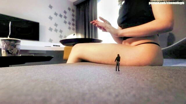 masturbate, bdsm, kink - giantess vanessa vfx trailer