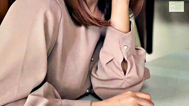javcollectionhd, blowjob, cumshot - old japanese wife tsubasa hachino goes crazy for her bosss sexual desires in ippei nakatas new movie