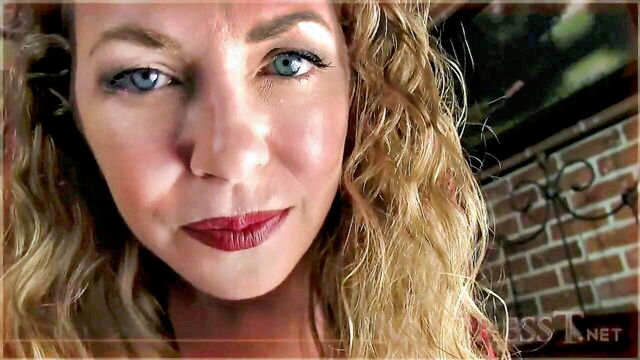 big tits, fetish, milf - strapon sex with blonde mom