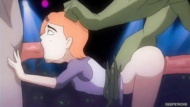 gangbang, gwen tennyson, alien - alien gangbang gwen rough sex