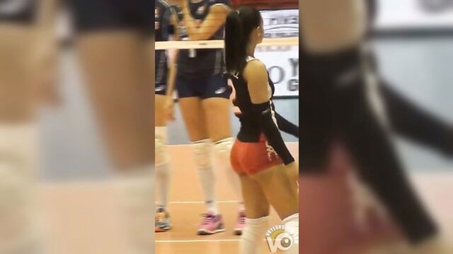 tight, players, volleyball - volleyball players tight shorts