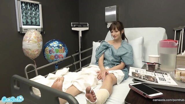 big tits, cumshot, public - hospital public sex