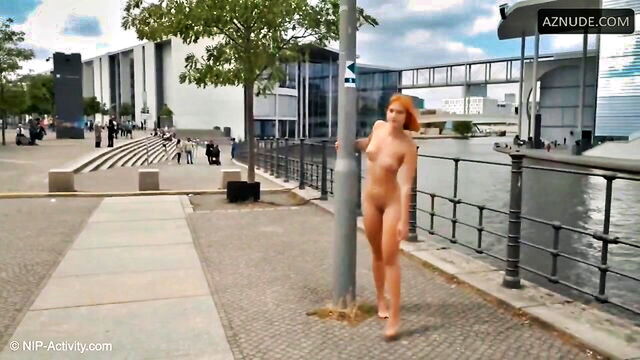 dolly dyson - dolly dyson public naked walk