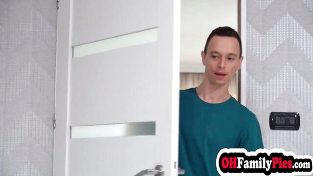 ohana petite, big cock, nubiles porn - bathroom stepsis sex