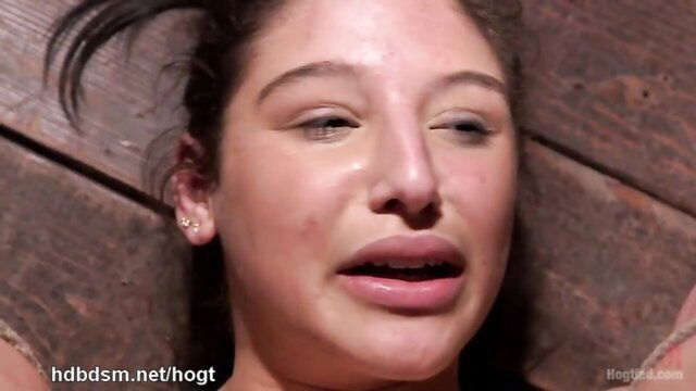 anal, beating, bondage - bondage brunette hole punishment