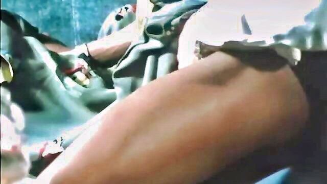 retro porn dinner sex