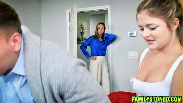 joshua lewis - stepson fucks his stepmom and stepsister