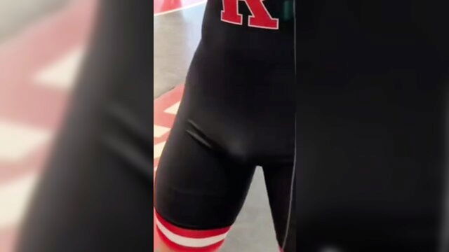 wrestlers, singlets, bulge - wrestler tiktok cock show