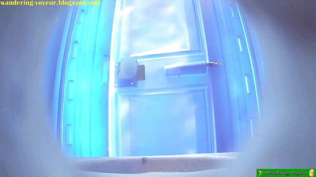 piss, wandering voyeur, amateur - russian spy cam toilet