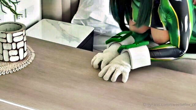 sweetie fox - deepthroat creampie cosplay