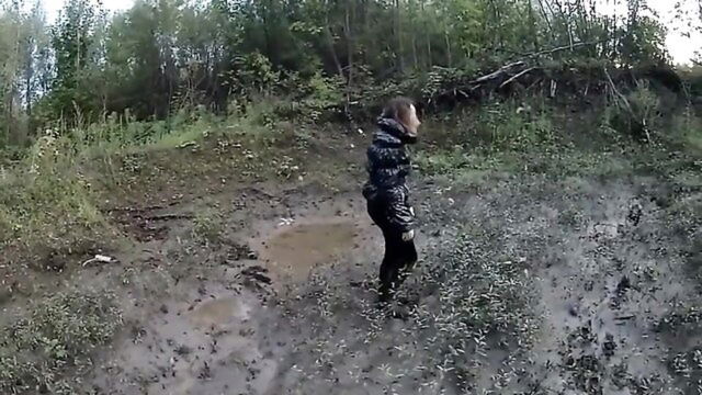 fetish, in the, high heels - mud fetish sex
