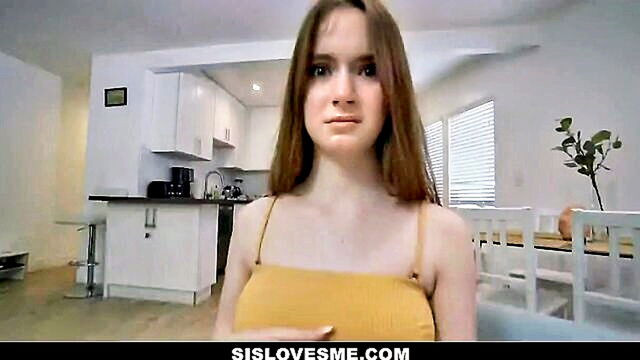 Hazel Moore - quarantine fantasy busty stepsis offers pov help and sex