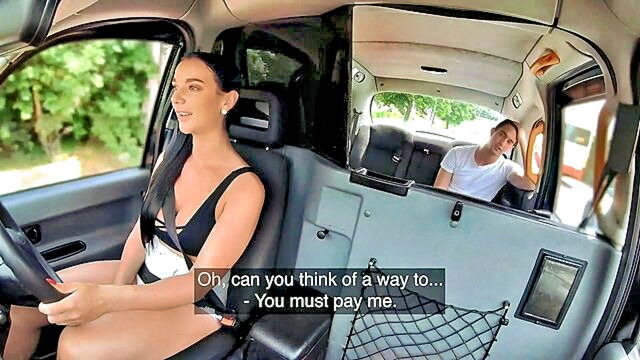 pov view of fake taxi ride with perfect girl and big cock action : Female Fake Taxi