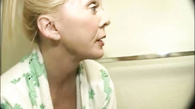 blonde, big cock, big tits - massage and fuck mom boobs