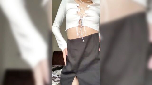 fisting, brunette, big tits - stepsister catches stepbrother video
