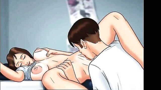 mom, big booty, wet pussy and big tits - big tits cartoon jerking