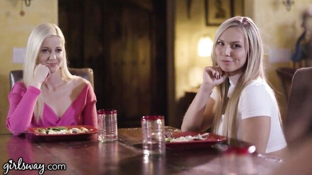 each other, elena koshka, aidra fox - finger posing hot babes