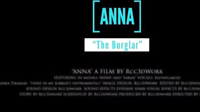 rcc3dworx, anna 3d, daz3d animation - anna the burglar 3d