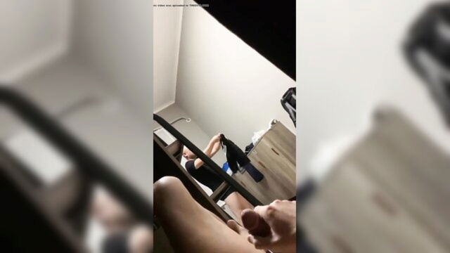 hostel, masturbation, china - men flashing in hostel