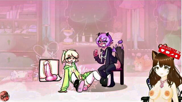 jazziuu - futa animation anal play