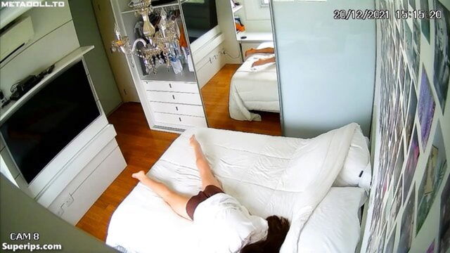 ipcam, voyeur, girl - girl in her room voyeur้องน
