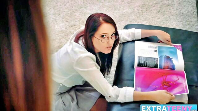 val dodds, brooke haze - petite nerd brooke haze fucked by val dodds