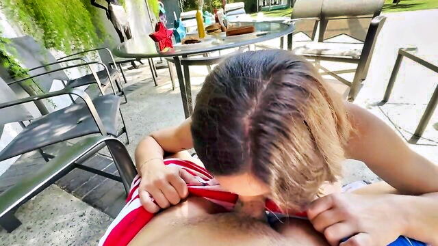 aderes quin - busty 4th of july fuck