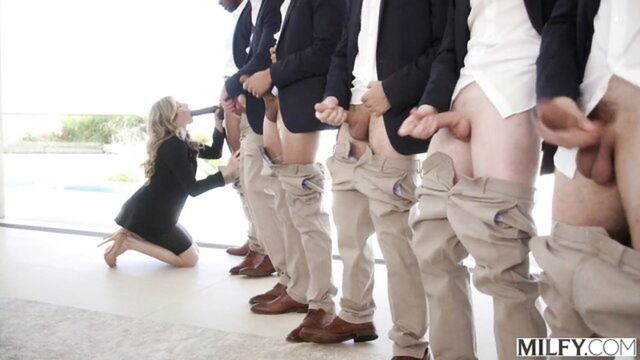 gangbang, pornstar, milf - cory chase deepthroat xxx