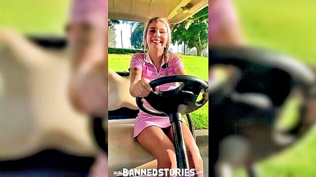 Gabbie Carter - gabbie carter gets kinky on the golf course