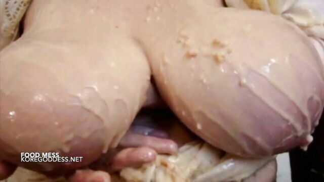 food play, kore goddess, bbw - bbw food fetish mess