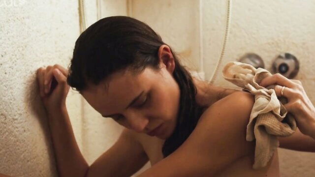 brown, bathroom scene, nude - daniela brown naked