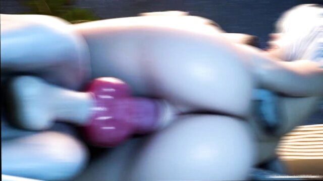 older female, toungue out, instant loss - Cute recordshop girl deepthroat spike