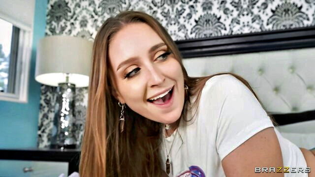 laney grey - stepsister proxy blowjob