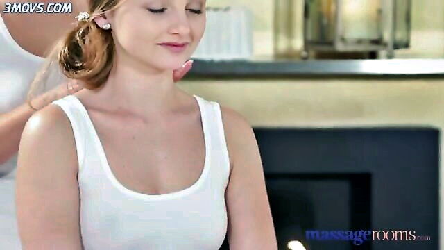 lady bug - young lesbian brunette orgasms