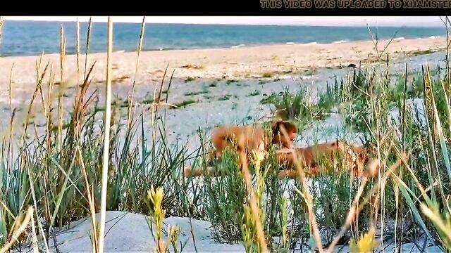 beach sex amateur couple