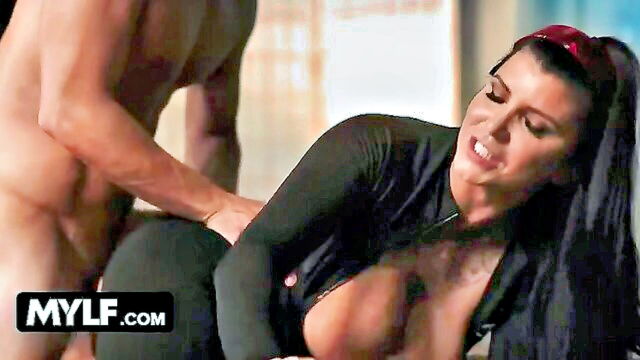 mature, big tits, hardcore porn - Romi Rain fucks alien